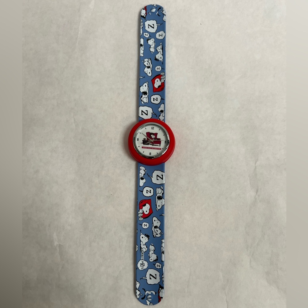Snoopy Slap Bracelet Watch